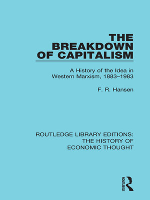 cover image of The Breakdown of Capitalism